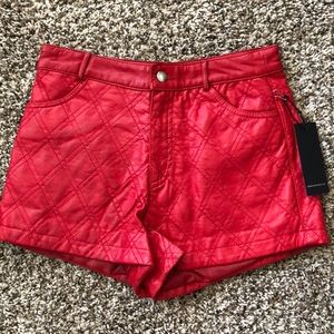 Red Shorts by F21